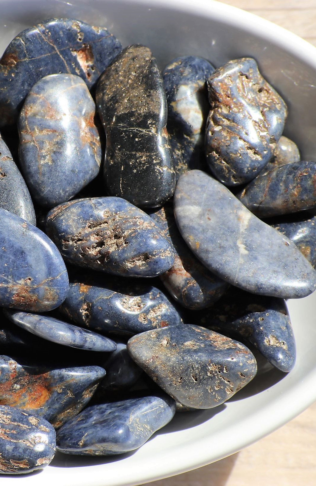 Sapphire Tumbled Stone
